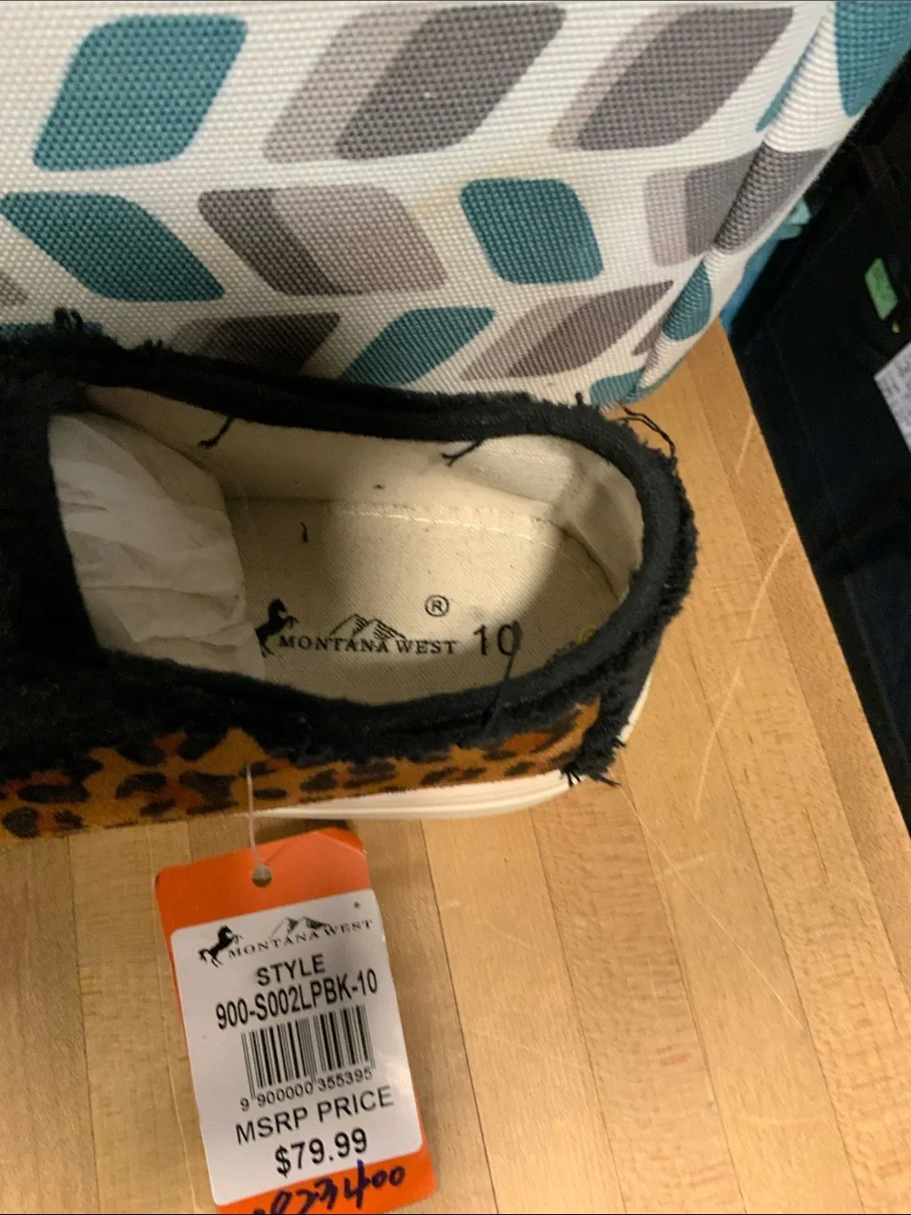 Montana West Leopard Print Slip-On Platform Sneakers - Women's Brown